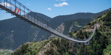 Imatge del Pont Tibetà de Canillo / Andorramania