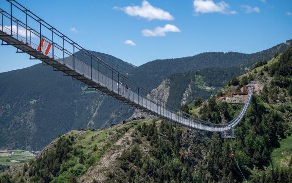 Imatge del Pont Tibetà de Canillo / Andorramania