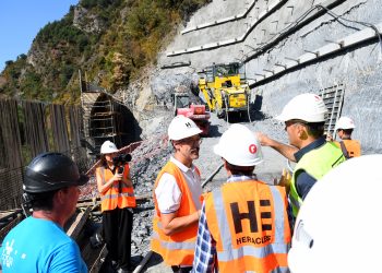Inici treballs segona tuneladora boca nord del túnel de Rocafort. Foto: SFGA