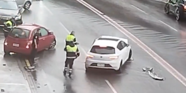 Imatge de l'accident / X
