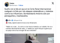 Un tuit on es parla de 'bombardejar' Andorra per acabar amb els influencers / X