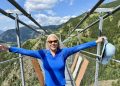 Susan Polgar al Pont Tibetà de Canillo / Twitter