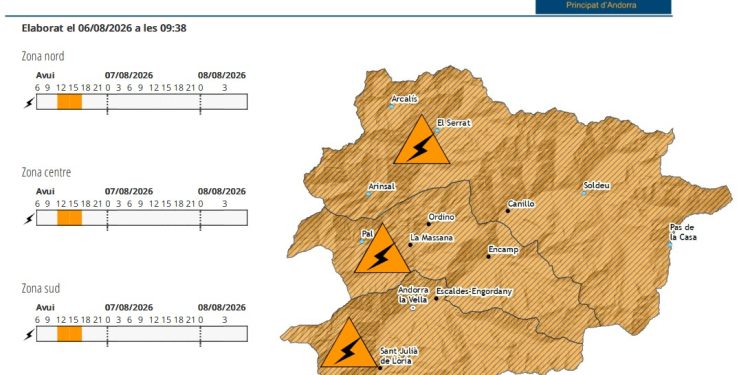 L'alerta taronja.