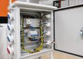 Una caixa de distribució d'electricitat. Foto: Google