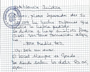 Referència als casos dels Cierco (BPA) i Pérez Dolset (ZED). I referència a un agent de policia al qual atacarien a la comissió.
