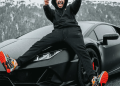 L'streamer espanyol sTAXx amb el seu Lamborghini andorrà / arxiu
