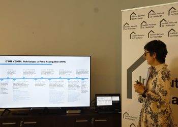 La directora de l'Institut Nacional de l'Habitatge, Marta Alberch