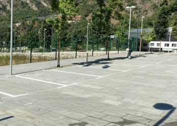 Nou aparcament públic a Santa Coloma. Foto: Comú d'Andorra la Vella