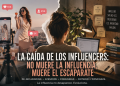 Imatge de la campanya 'caída de los influencers' a Espanya / Deinfluencing