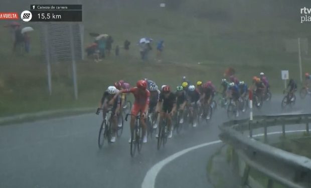 Calamarsada a La Vuelta. Foto: RTVE