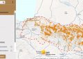 Imatge del nou inventari d'esllavissades dels Pirineus (Mapa: ICGC)