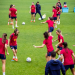 Entrenament portes obertes del FC Barcelona Femení