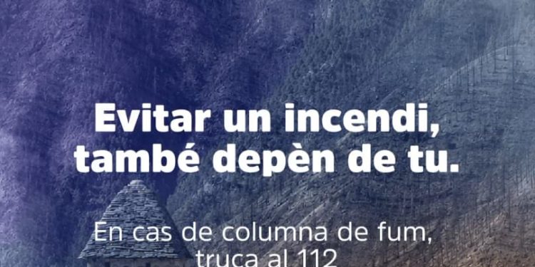 risc d'incendi a Andorra