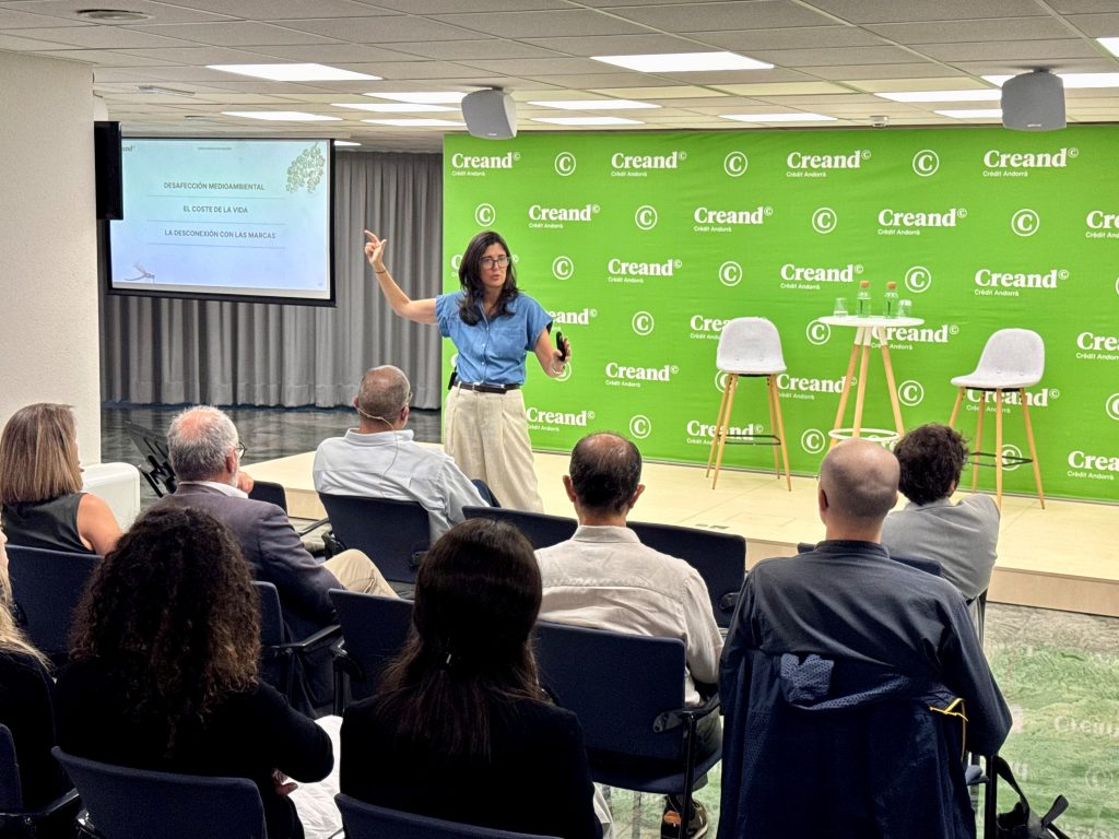 Un moment de la jornada formativa en sostenibilitat adreçada als seus proveïdors. Foto: Creand