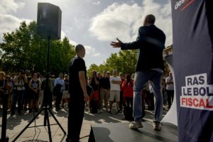 Imatge de la protesta a Muret / Boursarama