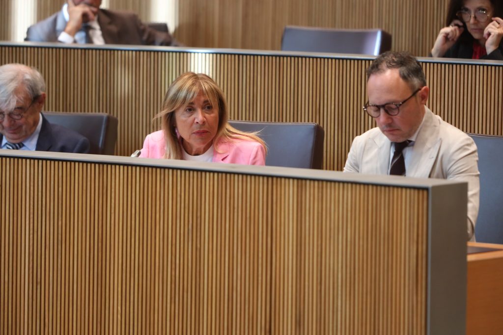 La ministra de Presidència, Economia, Treball i Habitatge, Conxita Marsol. Foto: Consell General