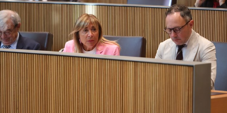 La ministra de Presidència, Economia, Treball i Habitatge, Conxita Marsol. Foto: Consell General