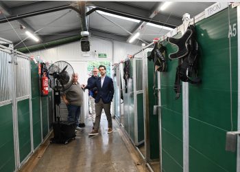 Visita de les autoritats de la gossera i la gatera. Foto:SFGA/JAViladot