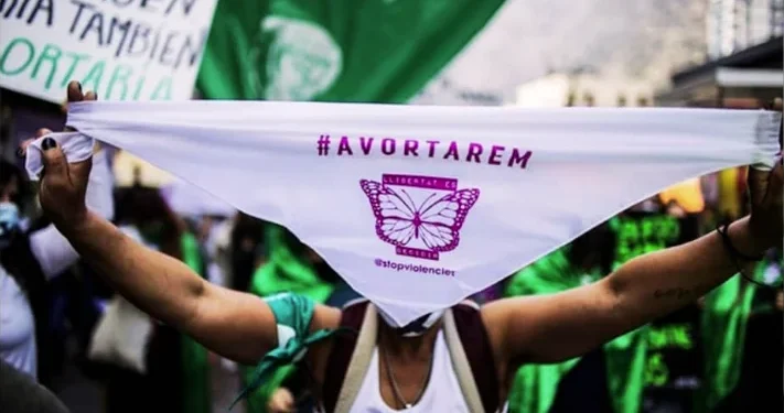Manifestació proavortament / Arxiu