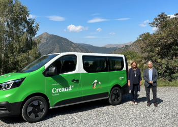 La furgoneta donada per Creand Fundació. Foto: Creand Fundació