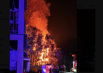 Imatge de l'incendi / Xarxes