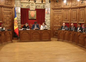 Sessió de consell de comú de Sant Julià. Foto: R. S. (ANA)