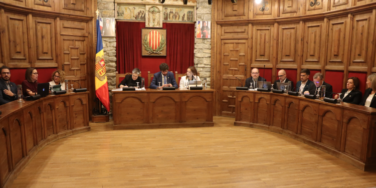 Sessió de consell de comú de Sant Julià. Foto: R. S. (ANA)