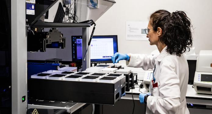 Laboratori Clínic de l’Hospital Nostra Senyora de Meritxell. Foto: SAAS