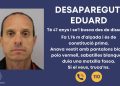 Fotografia compartida per la policia de l'home desaparegut. Foto: Policia d'Andorra