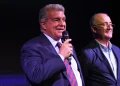 Joan Laporta i Alfons Godall en la campanya electoral del Barça a Andorra / Esportiu