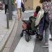 Pas de vianants no adaptat per a persones amb mobilitat reduïda a la Massana. Foto: @miquelcartro