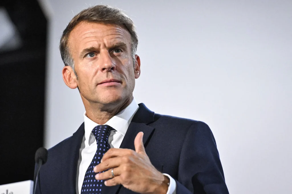 Macron / Getty