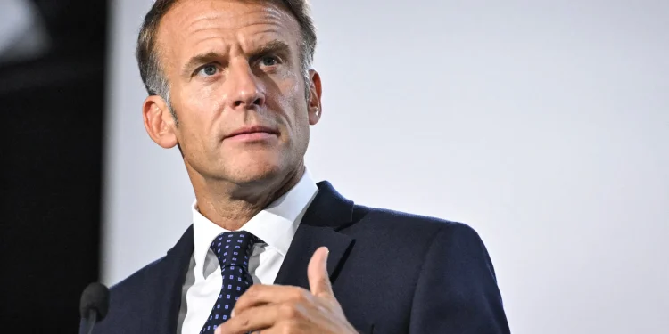 Macron / Getty