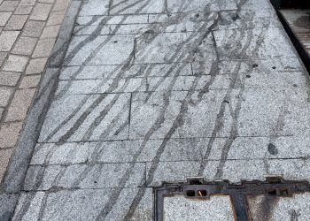L'estat del carrer de Sant Antoni. Foto: Andorra Denúncia