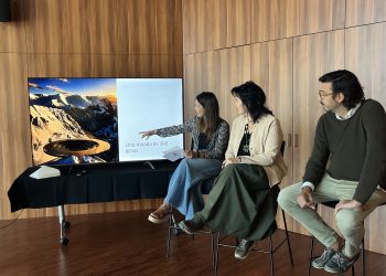 Presentació del mirador escènic de l’Alt de la Capa. Foto: Comú de la Massana
