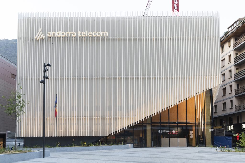 Edifici Node d'Andorra Telecom.