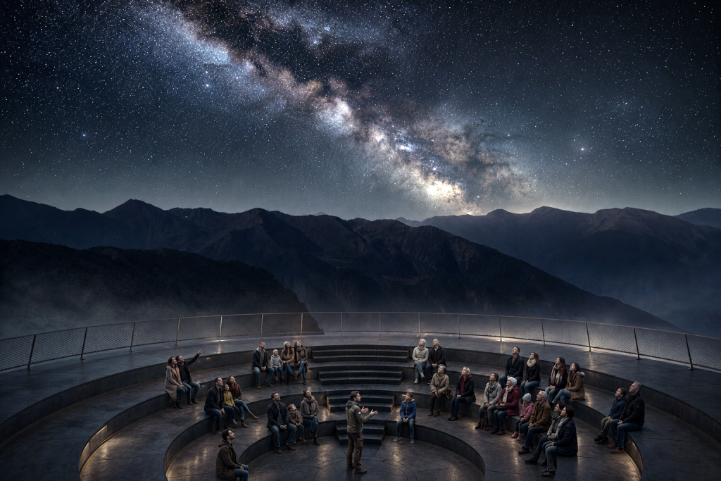 Render del mirador. Foto: Comú de la Massana