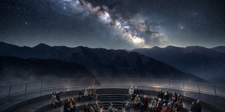 Render del mirador. Foto: Comú de la Massana