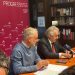 El president de Progressistes-SDP, Josep Roig, i el membre dle consell nacional, Jaume Bartumeu / P-SDP