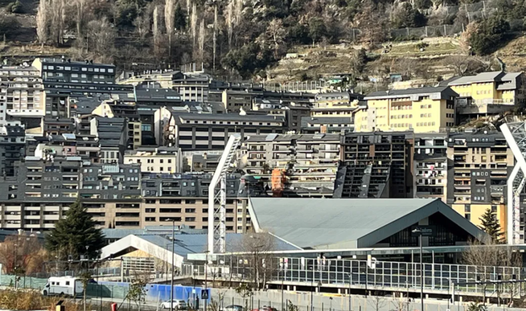 Una vista d'Andorra la Vella.