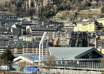 Una vista d'Andorra la Vella.