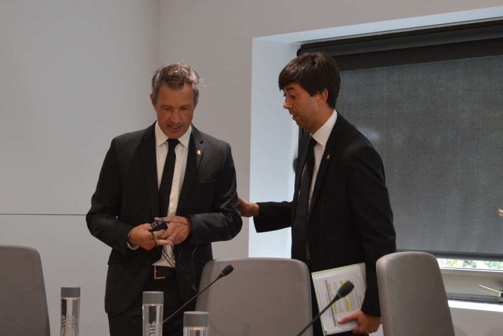 Sergi González i David Astrié