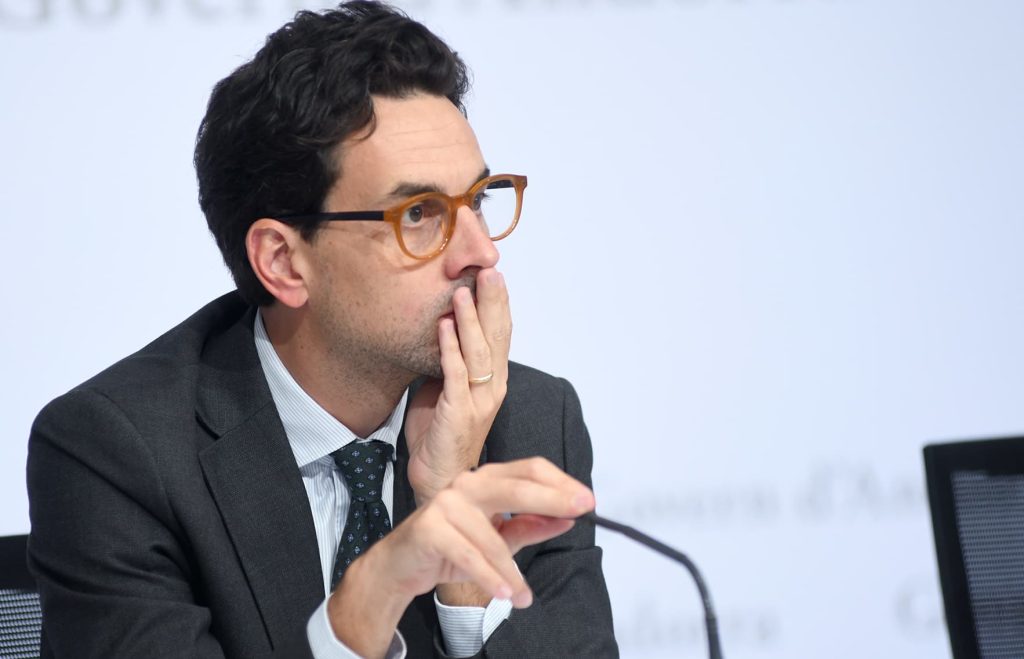 El ministre portaveu Guillem Casal