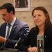La cònsol major d'Ordino, Maria del Mar Coma, durant sessió extraordinària de consell.