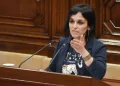 Sílvia Orriols era present al míting on e sva fer l'acusació contra Andorra / Parlament Catalunya