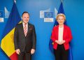 El cap de Govern d’Andorra, Xavier Espot, i la presidenta de la Comissió Europea, Ursula von der Leyen / Govern