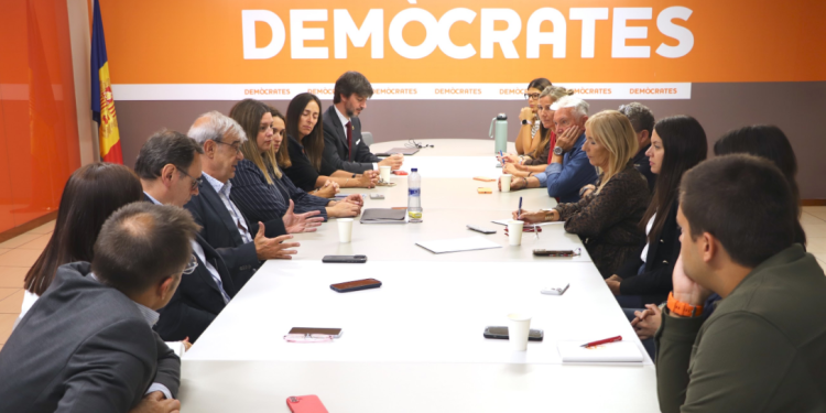 L’executiva de Demòcrates s’ha reunit aquest dilluns.
