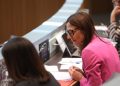 La ministra Ester Molné