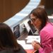 La ministra Ester Molné