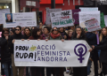 Un moment de la manifestació del 8M d'enguany.
